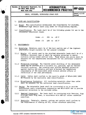SAE ARP 489 Series PDF