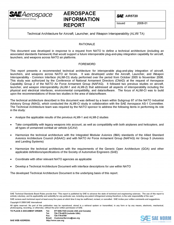 SAE AIR 5720 Series PDF