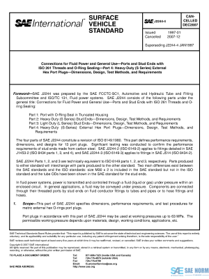 SAE J 2244/4 Series PDF