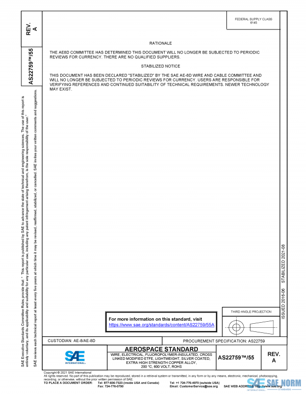 SAE AS 22759/55 Series PDF