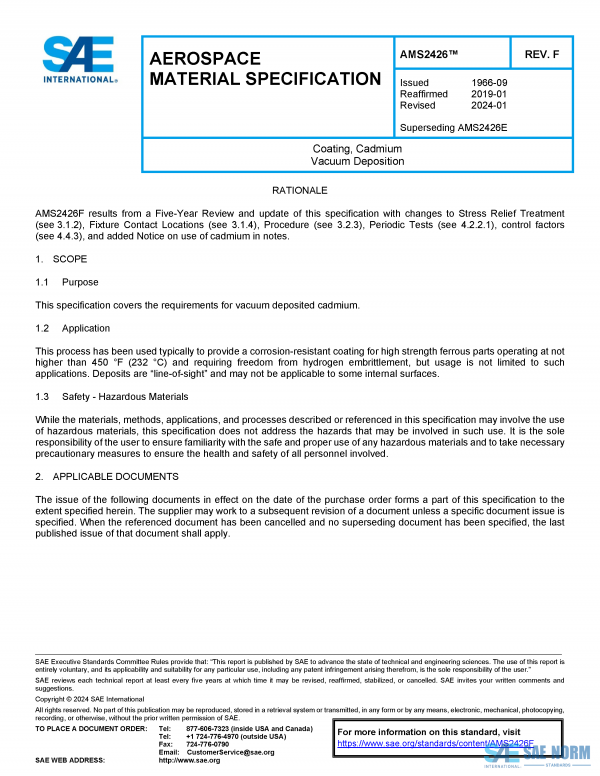 SAE AMS 2426 Series PDF