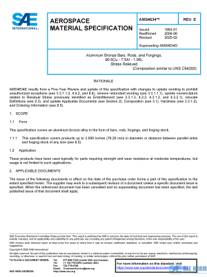 SAE AMS 4634 Series PDF