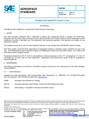 SAE AS 5798 Series PDF