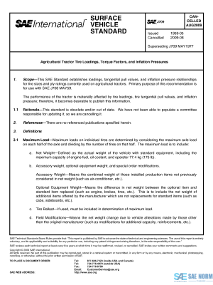 SAE J 709 Series PDF