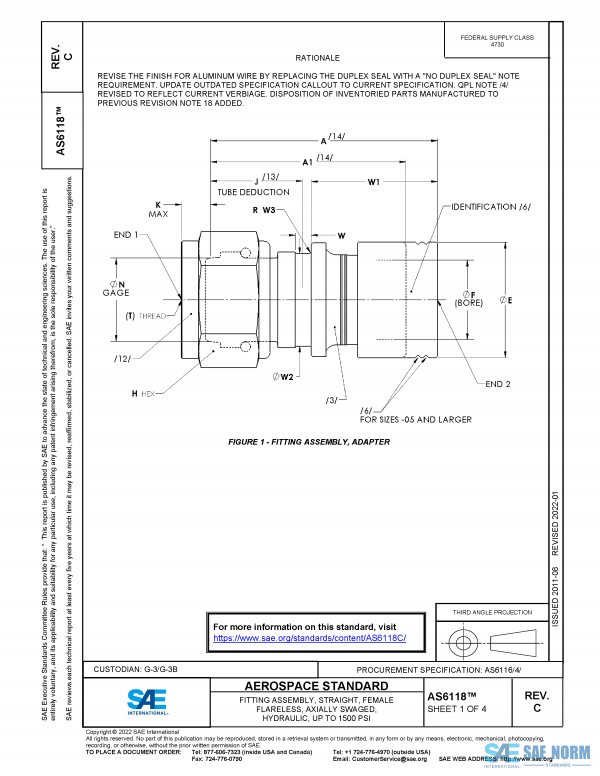 SAE AS 6118 Series PDF