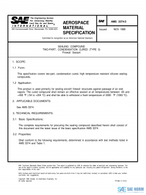 SAE AMS 3374/3 Series PDF