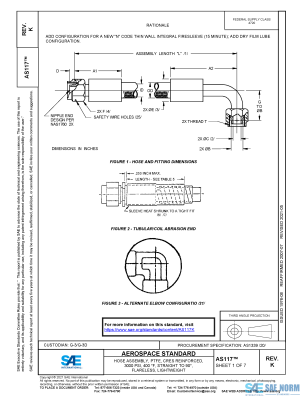 SAE AS 117 Series PDF