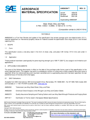 SAE AMS 6354 Series PDF