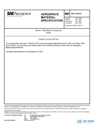 SAE AMS 3726/1 Series PDF