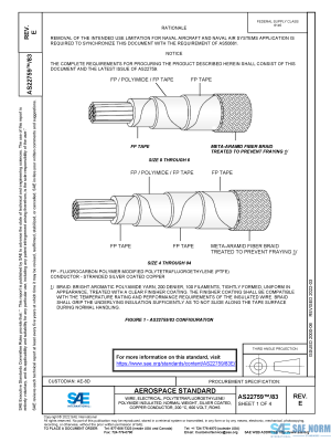 SAE AS 22759/83 Series PDF