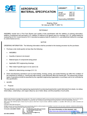 SAE AMS 2665 Series PDF