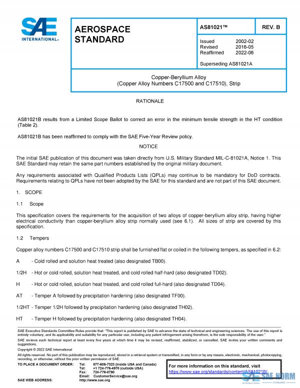 SAE AS 81021 Series PDF