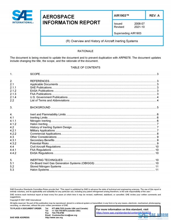 SAE AIR 1903 Series PDF