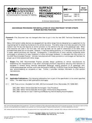 SAE J 1369 Series PDF