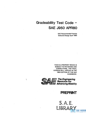 SAE J 950 Series PDF