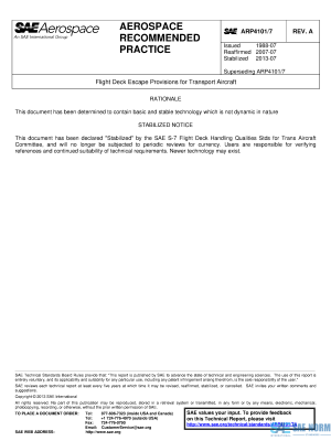 SAE ARP 4101/7 Series PDF