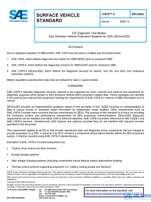 SAE J 1979-3 Series PDF