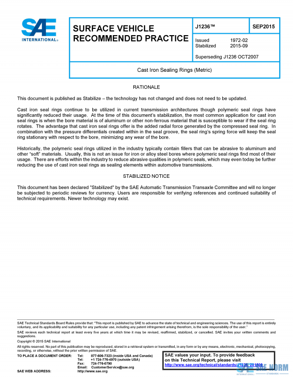 SAE J 1236 Series PDF