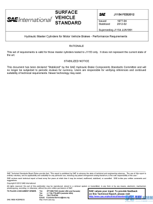 SAE J 1154 Series PDF