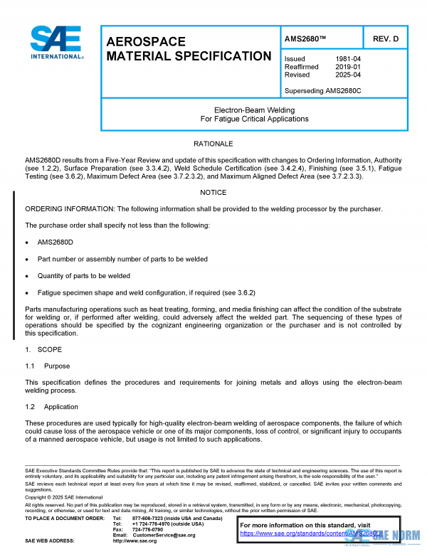 SAE AMS 2680 Series PDF