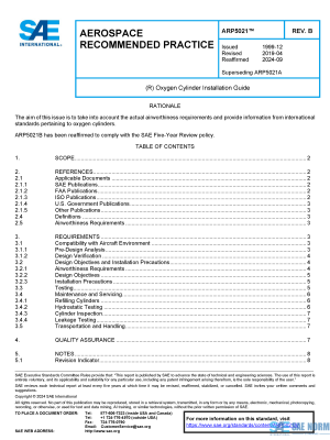 SAE ARP 5021 Series PDF