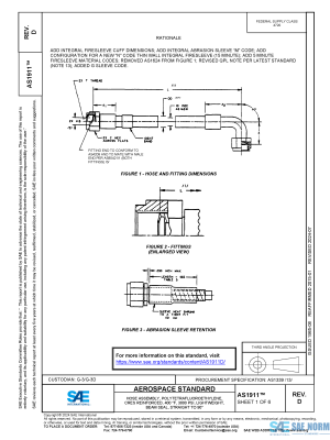 SAE AS 1911 Series PDF