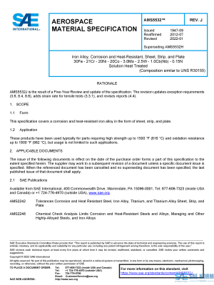 SAE AMS 5532 Series PDF