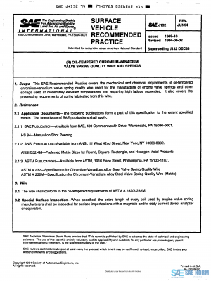 SAE J 132 Series PDF