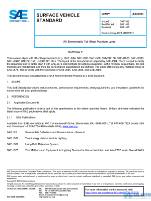 SAE J 279 Series PDF
