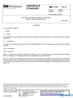 SAE AS 7928 Series PDF