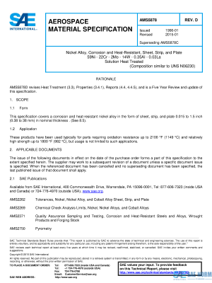 SAE AMS 5878 Series PDF