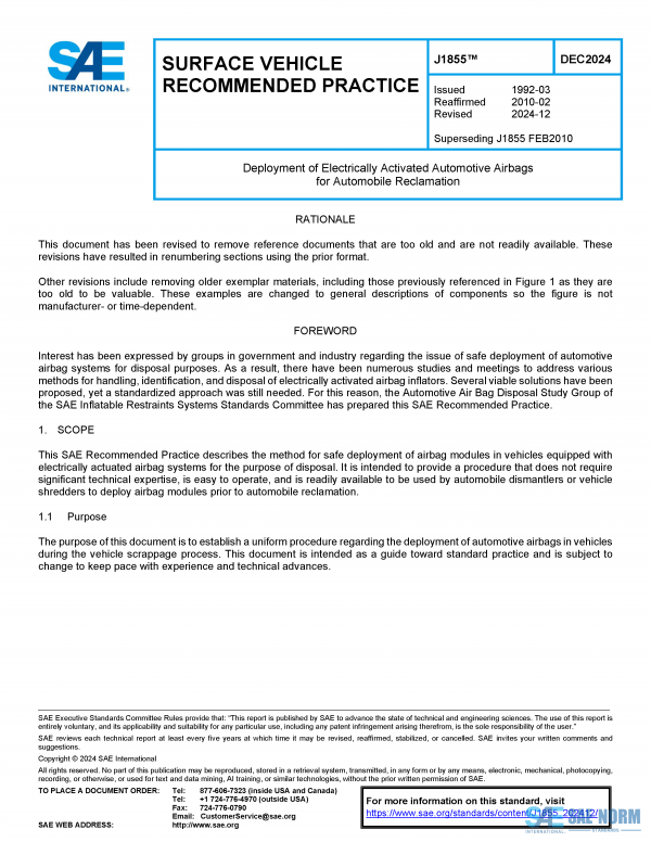 SAE J 1855 Series PDF