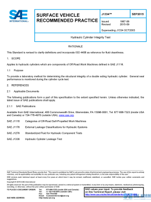 SAE J 1334 Series PDF