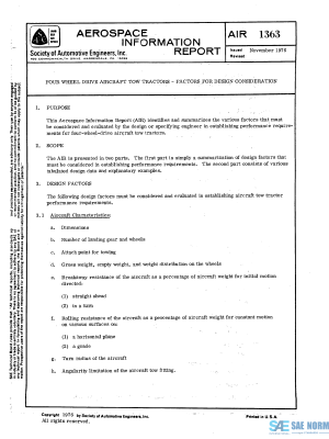 SAE AIR 1363 Series PDF