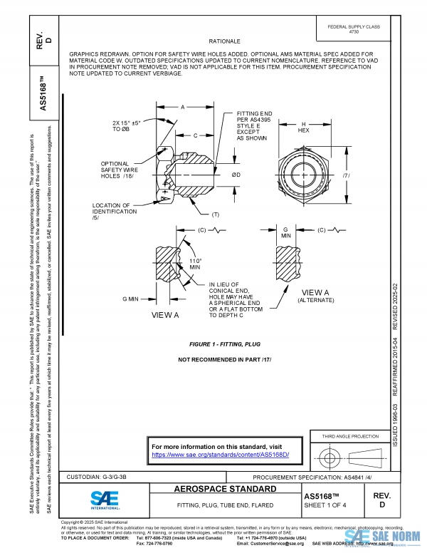 SAE AS 5168 Series PDF