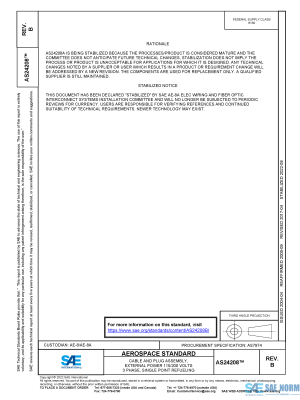 SAE AS 24208 Series PDF
