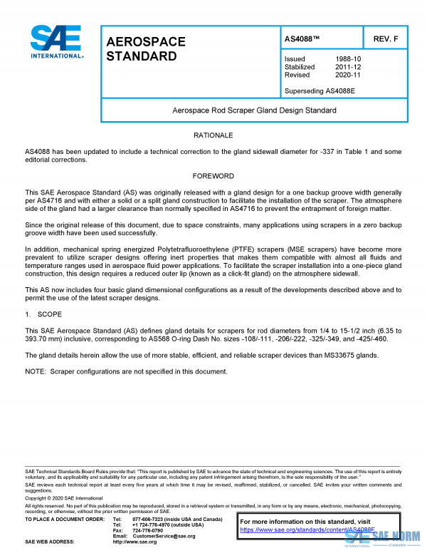 SAE AS 4088 Series PDF