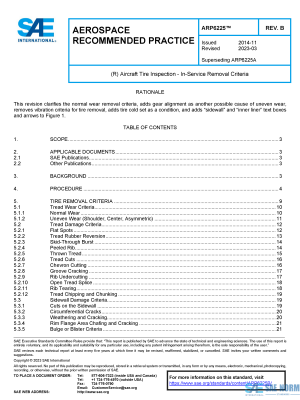 SAE ARP 6225 Series PDF