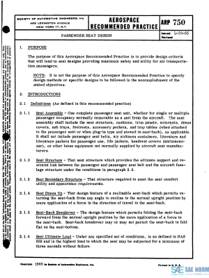 SAE ARP 750 Series PDF