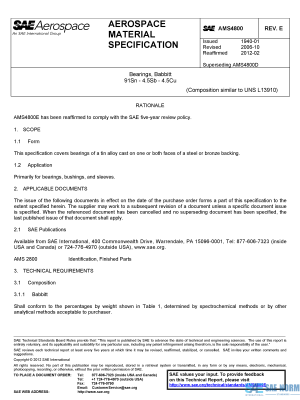 SAE AMS 4800 Series PDF