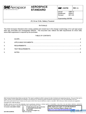 SAE AS 4786 Series PDF