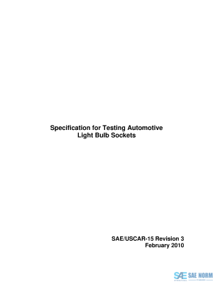SAE USCAR 15 Series PDF