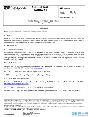 SAE AS 603 Series PDF