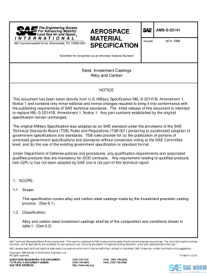 SAE AMSS 22141 Series PDF
