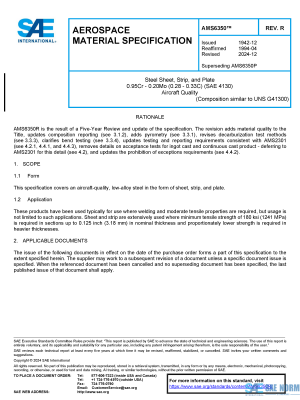 SAE AMS 6350 Series PDF