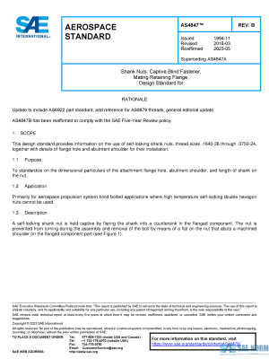 SAE AS 4847 Series PDF