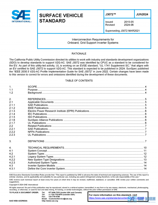 SAE J 3072 Series PDF