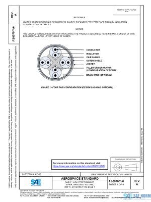 SAE AS 6070/6 Series PDF