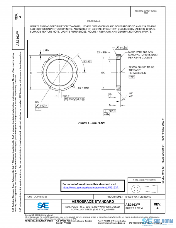 SAE AS 3163 Series PDF