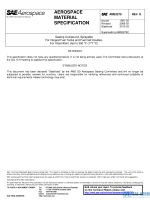 SAE AMS 3279 Series PDF